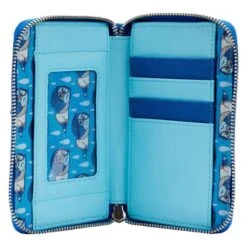 LOUNGEFLY Exclusive - Inside Out Sadness Cosplay Zip Around Wallet -Loungefly WDWA2261 4