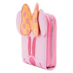 LOUNGEFLY Pastel Ghost Minnie Mouse Glow-in-the-Dark Zip Around Wallet -Loungefly WDWA2266 3