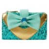 LOUNGEFLY Exclusive - Princess Jasmine Sequin Flap Wallet -Loungefly WDWA2345 1