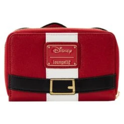 LOUNGEFLY Exclusive - Glitter Mickey Mouse Santa Zip Around Wallet -Loungefly WDWA2349 4