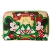 LOUNGEFLY Mickey & Minnie Mouse Hot Cocoa Fireplace Zip Around Wallet 1 LOUNGEFLY Mickey & Minnie Mouse Hot Cocoa Fireplace Zip Around Wallet -Loungefly WDWA2353 1