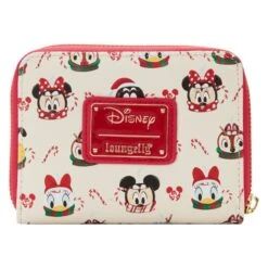 LOUNGEFLY Disney Hot Cocoa Mugs Zip Around Wallet -Loungefly WDWA2354 4