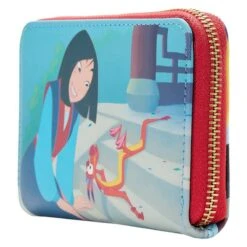 LOUNGEFLY Mulan Princess Scene Zip Around Wallet -Loungefly WDWA2358 3