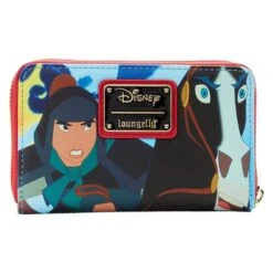 LOUNGEFLY Mulan Princess Scene Zip Around Wallet -Loungefly WDWA2358 4