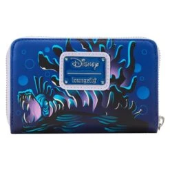 LOUNGEFLY The Little Mermaid Ursula Lair Glow Zip Around Wallet -Loungefly WDWA2363 5