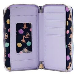 LOUNGEFLY The Little Mermaid Ursula Lair Glow Zip Around Wallet -Loungefly WDWA2363 6