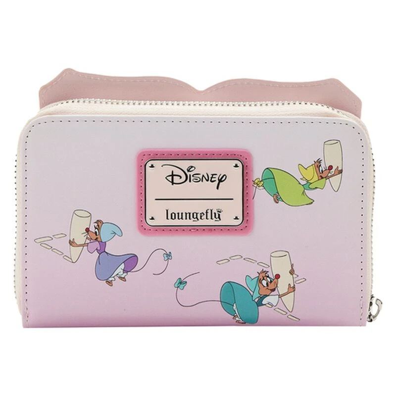LOUNGEFLY Exclusive - Cinderella Mice Dressmakers Zip Around Wallet 6 LOUNGEFLY Exclusive - Cinderella Mice Dressmakers Zip Around Wallet - Image 4