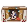 LOUNGEFLY Exclusive - Snow White Window Scene Zip Around Wallet 1 LOUNGEFLY Exclusive - Snow White Window Scene Zip Around Wallet -Loungefly WDWA2377 1