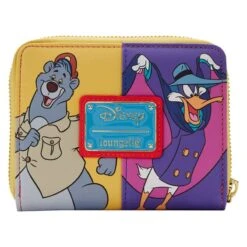 LOUNGEFLY Exclusive - Disney Afternoon Cartoons Color Block Zip Around Wallet -Loungefly WDWA2383 4