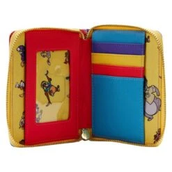 LOUNGEFLY Exclusive - Disney Afternoon Cartoons Color Block Zip Around Wallet -Loungefly WDWA2383 5