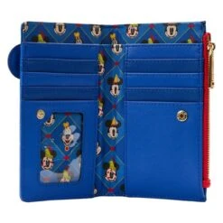 LOUNGEFLY Brave Little Tailor Mickey And Minnie Mouse Flap Wallet -Loungefly WDWA2414 5