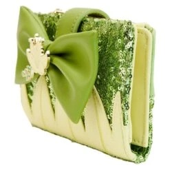 LOUNGEFLY Exclusive - Princess Tiana Sequin Flap Wallet -Loungefly WDWA2418 3