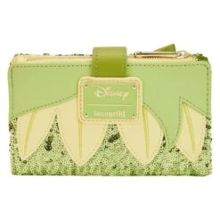 LOUNGEFLY Exclusive - Princess Tiana Sequin Flap Wallet -Loungefly WDWA2418 4
