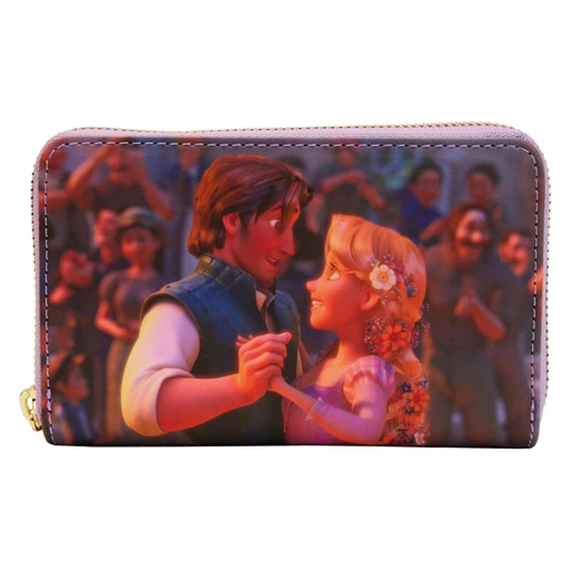 LOUNGEFLY Rapunzel Princess Scene Zip Around Wallet 3 LOUNGEFLY Rapunzel Princess Scene Zip Around Wallet