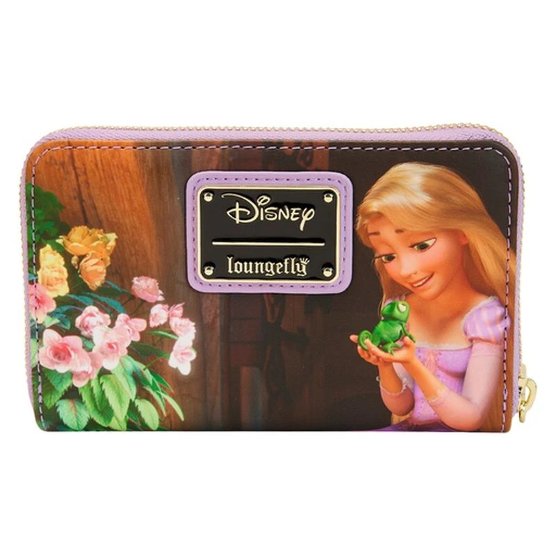 LOUNGEFLY Rapunzel Princess Scene Zip Around Wallet 6 LOUNGEFLY Rapunzel Princess Scene Zip Around Wallet - Image 4