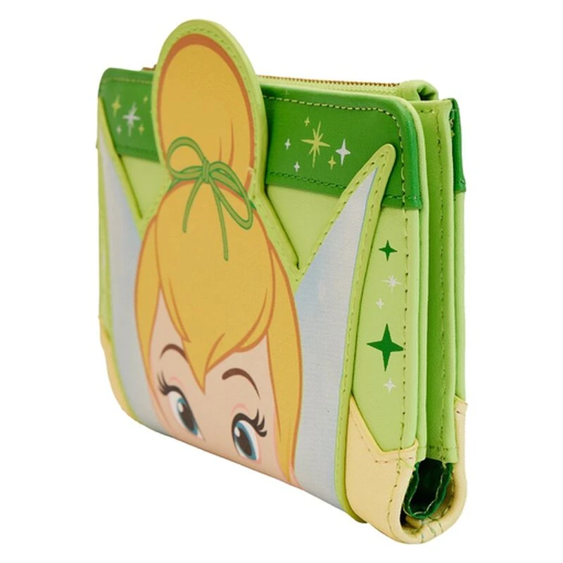 LOUNGEFLY Limited Edition Exclusive - Tinker Bell Flap Wallet 5 LOUNGEFLY Limited Edition Exclusive - Tinker Bell Flap Wallet - Image 3