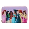 LOUNGEFLY Disney Princess Zip Around Wallet