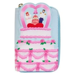 LOUNGEFLY The Little Mermaid Wedding Cake Zip Around Wallet