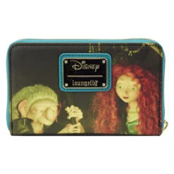 LOUNGEFLY Brave Princess Scenes Zip Around Wallet -Loungefly WDWA2466 LFDISNEYBRAVEMERIDAPRINCESSSCENEZIPAROUNDWALLET0659BACK