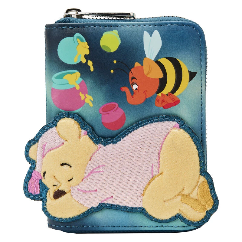 LOUNGEFLY Winnie The Pooh Heffa-Dream Glow Zip Around Wallet 3 LOUNGEFLY Winnie The Pooh Heffa-Dream Glow Zip Around Wallet