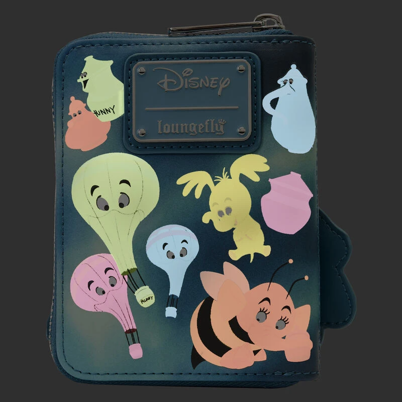 LOUNGEFLY Winnie The Pooh Heffa-Dream Glow Zip Around Wallet 7 LOUNGEFLY Winnie The Pooh Heffa-Dream Glow Zip Around Wallet - Image 5