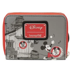 LOUNGEFLY Disney100 Mickey Mouse Club Zip Around Wallet -Loungefly WDWA2472 LFDISNEY100THMICKEYMOUSECLUBZIPAROUNDWALLET0022BACK