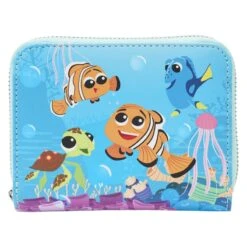 LOUNGEFLY Finding Nemo 20th Anniversary Zip Around Wallet