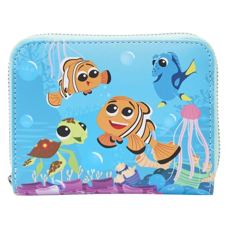 LOUNGEFLY Finding Nemo 20th Anniversary Zip Around Wallet 3 LOUNGEFLY Finding Nemo 20th Anniversary Zip Around Wallet