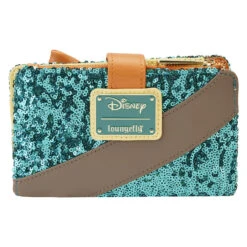 LOUNGEFLY Exclusive - Princess Merida Sequin Flap Wallet 8 LOUNGEFLY Exclusive - Princess Merida Sequin Flap Wallet -Loungefly WDWA2482 LFDISNEYBRAVEMERIDAPRICESSSEQUINFLAPWALLET0631BACK