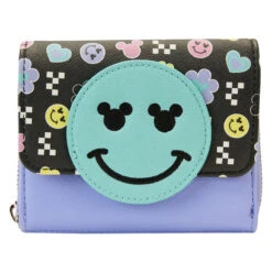 LOUNGEFLY Mickey Mouse Y2K Flap Wallet