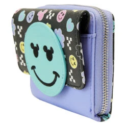 LOUNGEFLY Mickey Mouse Y2K Flap Wallet -Loungefly WDWA2494 LFDISNEYMICKEYY2KFLAPWALLET0050SIDE