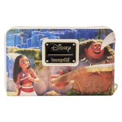 LOUNGEFLY Moana Princess Scene Series Zip Around Wallet 12 LOUNGEFLY Moana Princess Scene Series Zip Around Wallet -Loungefly WDWA2528 LFDISNEYMOANAPRINCESSSCENESERIESZIPAROUNDWALLET0671BACK