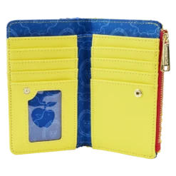 LOUNGEFLY Snow White Princess Sequin Series Flap Wallet 11 LOUNGEFLY Snow White Princess Sequin Series Flap Wallet -Loungefly WDWA2531 LFDISNEYSNOWWHITESEQUINSERIESFLAPWALLET0866INSIDE