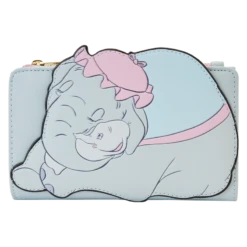 LOUNGEFLY Dumbo Mrs. Jumbo Flap Wallet