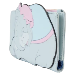 LOUNGEFLY Dumbo Mrs. Jumbo Flap Wallet -Loungefly WDWA2532 LFDISNEYDUMBOMRSJUMBOCRADDLEFLAPWALLET0646SIDE