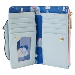 LOUNGEFLY Dumbo Mrs. Jumbo Flap Wallet -Loungefly WDWA2532 LFDISNEYDUMBOMRSJUMBOCRADDLEFLAPWALLET0649INSIDE