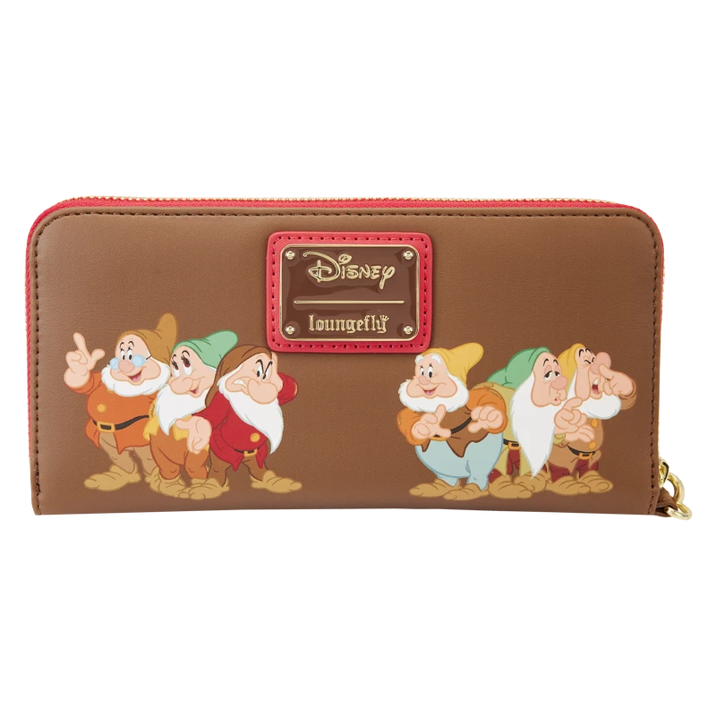 LOUNGEFLY Snow White Lenticular Princess Series Zip Around Wristlet Wallet 8 LOUNGEFLY Snow White Lenticular Princess Series Zip Around Wristlet Wallet - Image 6