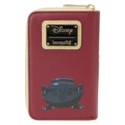 LOUNGEFLY The Black Cauldron Flap Wallet 10 LOUNGEFLY The Black Cauldron Flap Wallet -Loungefly WDWA2543 LFDISNEYTHEBLACKCAULDRONZIPAROUNDWALLET0052BACK