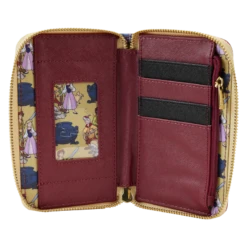 LOUNGEFLY The Black Cauldron Flap Wallet 11 LOUNGEFLY The Black Cauldron Flap Wallet -Loungefly WDWA2543 LFDISNEYTHEBLACKCAULDRONZIPAROUNDWALLET0053INSIDE