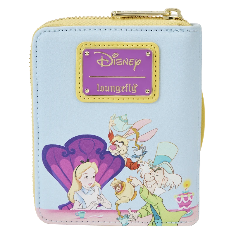LOUNGEFLY Alice In Wonderland Cameo Zip Around Wallet 6 LOUNGEFLY Alice In Wonderland Cameo Zip Around Wallet - Image 4