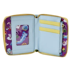 LOUNGEFLY Alice In Wonderland Cameo Zip Around Wallet 11 LOUNGEFLY Alice In Wonderland Cameo Zip Around Wallet -Loungefly WDWA2544 LFDISNEYALICEINWONDERLANDCAMEOZIPAROUNDWALLET0402INSIDE