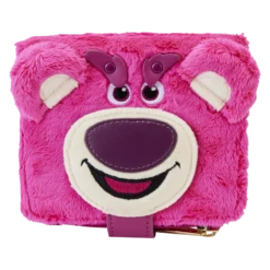 LOUNGEFLY Toy Story Lotso Plush Bifold Wallet -Loungefly WDWA2556 LFDISNEYTOYSTORYLOSTSOPLUSHBIFOLDWALLET0425MOVEMENT