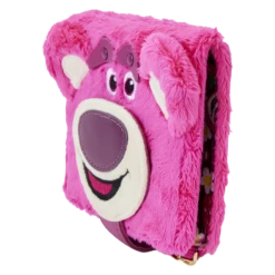 LOUNGEFLY Toy Story Lotso Plush Bifold Wallet -Loungefly WDWA2556 LFDISNEYTOYSTORYLOSTSOPLUSHBIFOLDWALLET0426SIDE