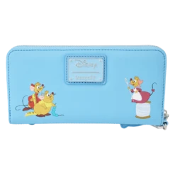 LOUNGEFLY Cinderella Lenticular Princess Series Zip Around Wristlet Wallet -Loungefly WDWA2561 LFDISNEYCINDERELLAPRINCESSLENTICULARSERIESZIPAROUNDWALLET0916BACK