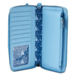 LOUNGEFLY Cinderella Lenticular Princess Series Zip Around Wristlet Wallet -Loungefly WDWA2561 LFDISNEYCINDERELLAPRINCESSLENTICULARSERIESZIPAROUNDWALLET0919INSIDE