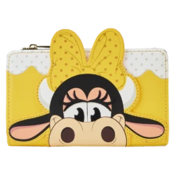 LOUNGEFLY Clarabelle Cow Cosplay Bifold Wallet