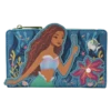LOUNGEFLY The Little Mermaid Live Action Flap Wallet -Loungefly WDWA2571 LFDISNEYLITTLEMERMAIDARIELLIVEACTIONFLAPWALLET0604FRONT