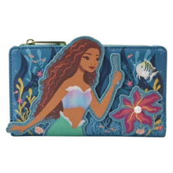 LOUNGEFLY The Little Mermaid Live Action Flap Wallet
