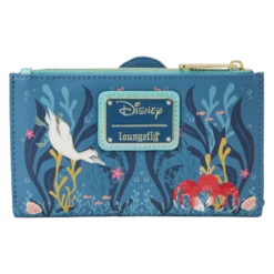 LOUNGEFLY The Little Mermaid Live Action Flap Wallet -Loungefly WDWA2571 LFDISNEYLITTLEMERMAIDARIELLIVEACTIONFLAPWALLET0606BACK