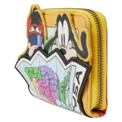 LOUNGEFLY A Goofy Movie Road Trip Zip Around Wallet 9 LOUNGEFLY A Goofy Movie Road Trip Zip Around Wallet -Loungefly WDWA2595 LFDISNEYGOOFYMOVIEROADTRIPZIPAROUNDWALLET0836SIDE